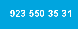 923 550 35 31 923 550 35 31